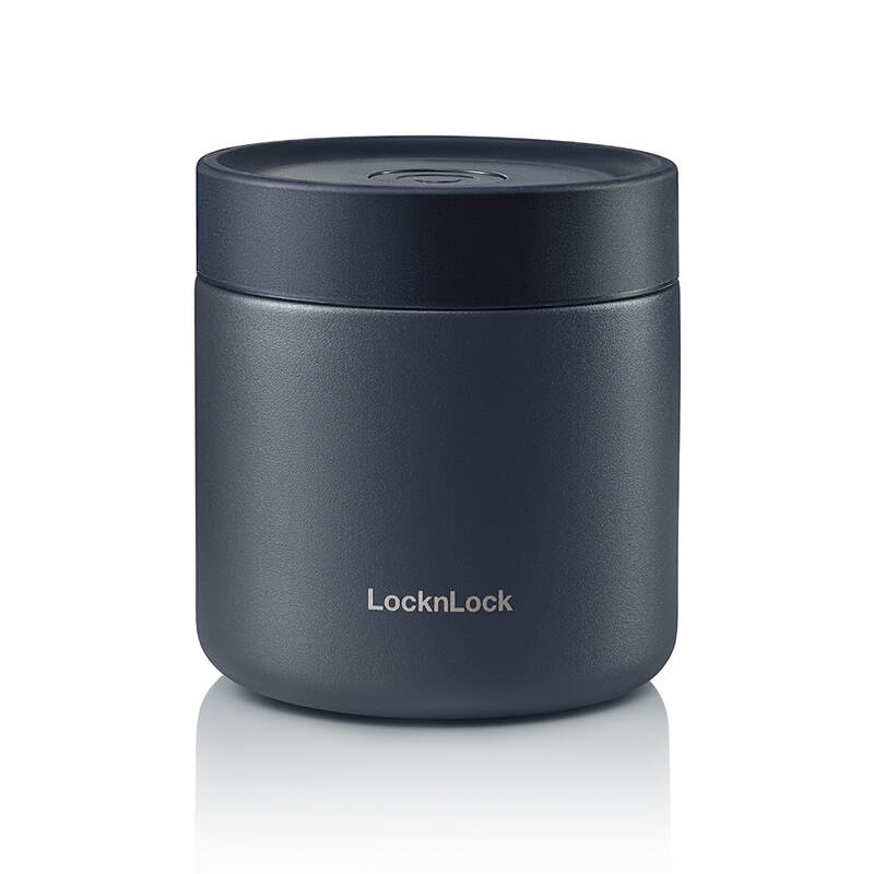 Hộp Cơm Giữ Nhiệt Locknlock Pump Vacuum Lunch Box 500Ml - Màu Xanh Navy -  LHC8053NVY, , large image number null